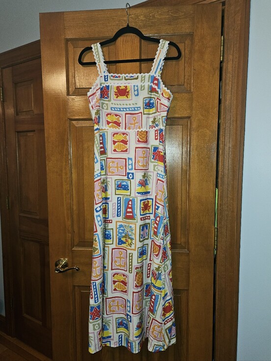 Commense Dresses & Skirts - Commense Multicolor Nautical Print Sundress